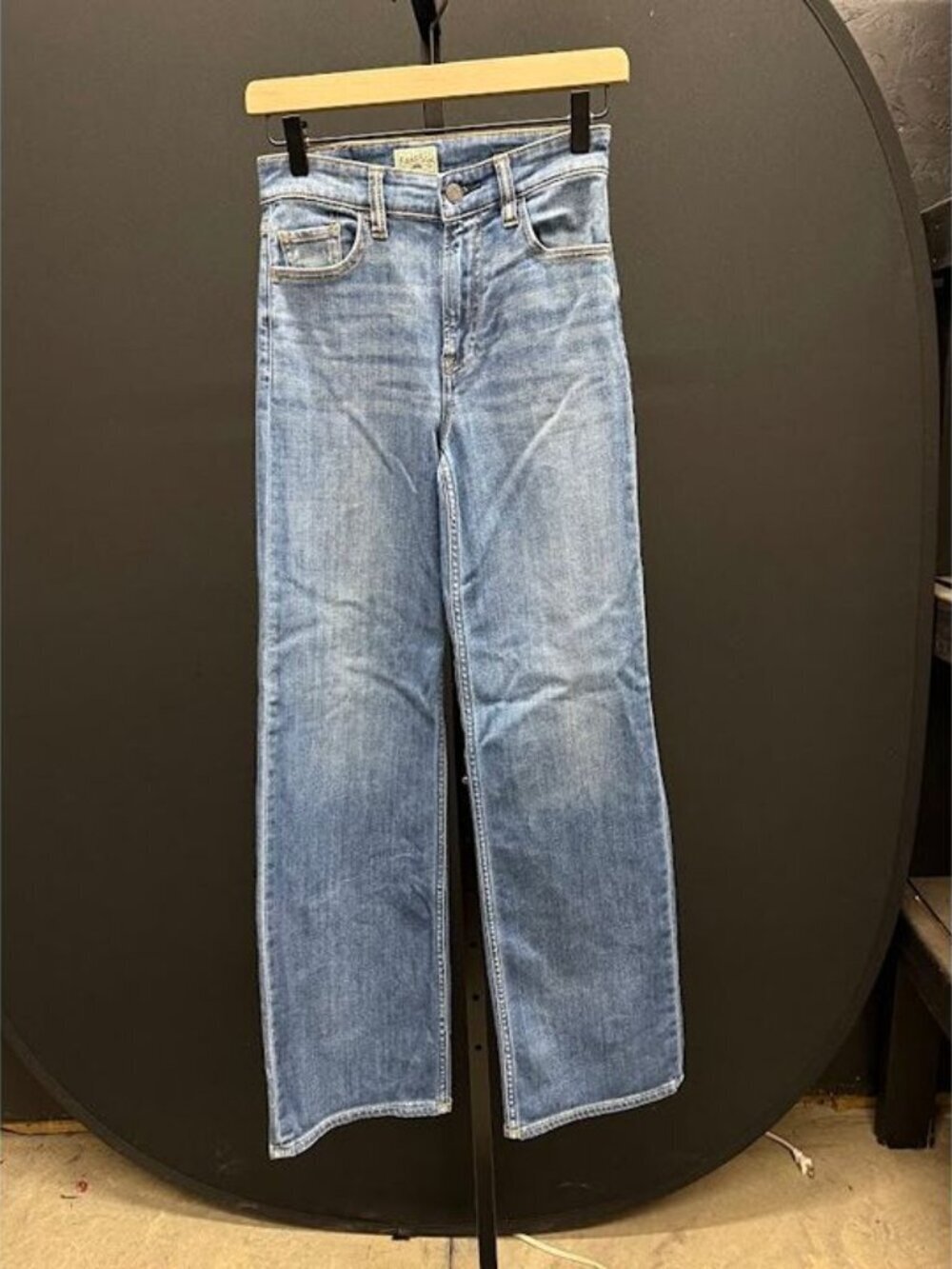Faherty Saturday Denim Wide Leg Jeans